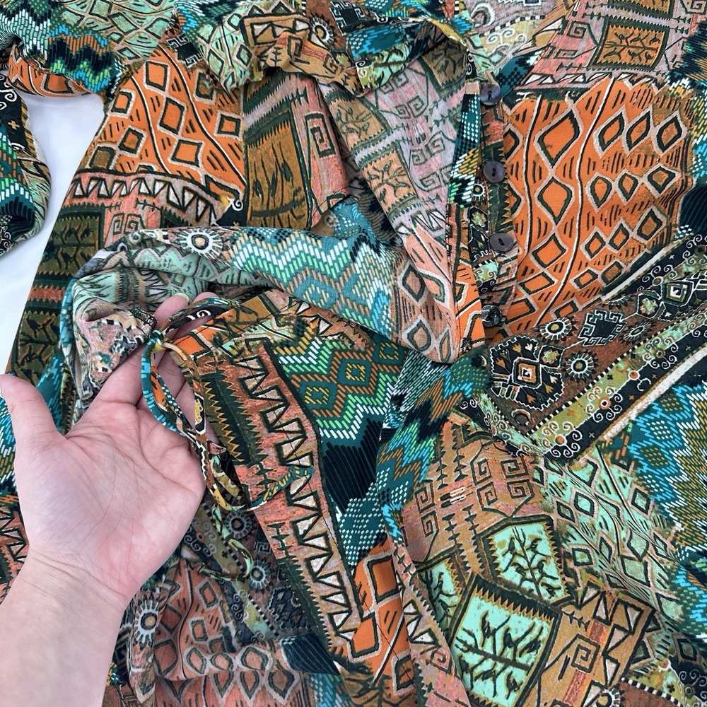 Uncle Frank Multicolor Geometric Tunic - Picture 5 of 7